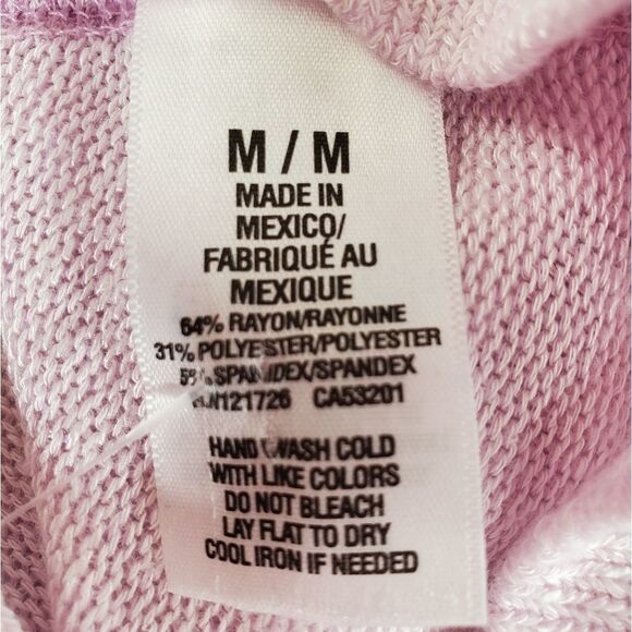 🔹️Aeropostale Pink "I Wanna Start Today Over" Sweater Medium - Picture 8 of 8